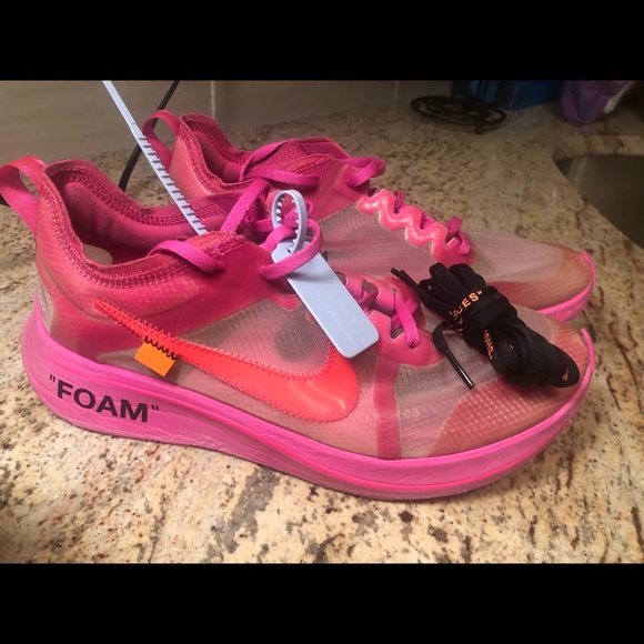 Nike Zoom Fly “Off-White” Pink